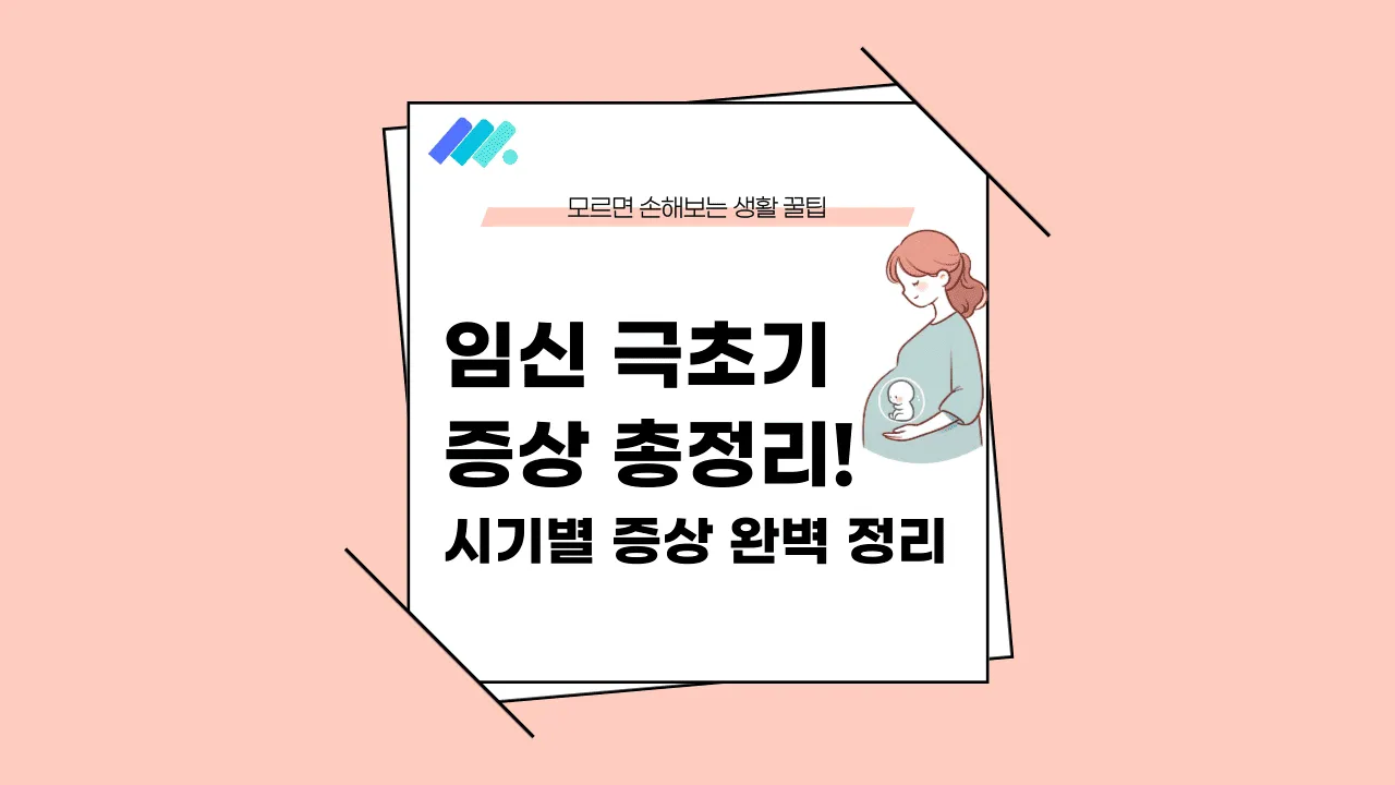 임신 극초기 증상 썸네일