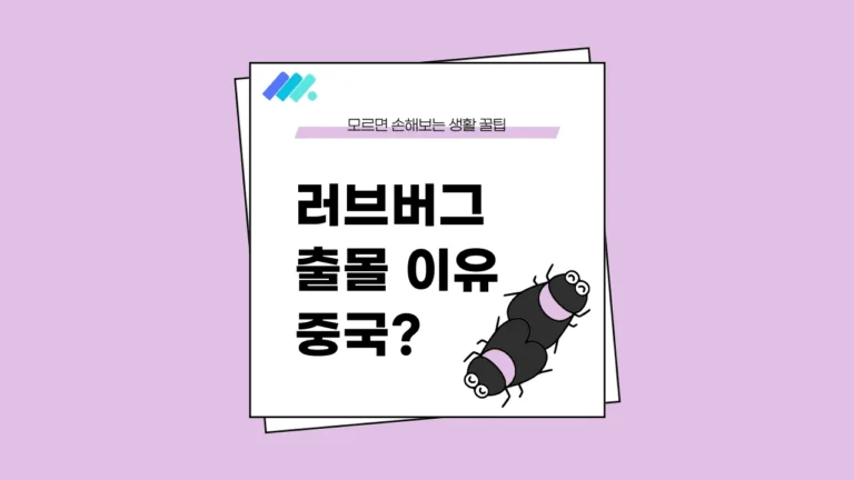 러브버그 출몰 이유 썸네일