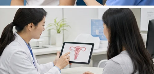 HPV 양성 가다실 접종 전 확인 이미지
