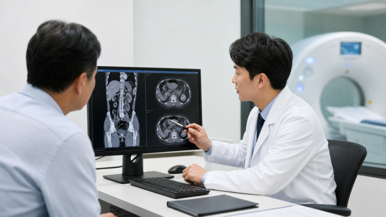 혈뇨 CT 상담
