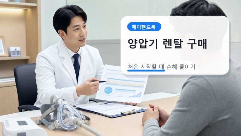 양압기 렌탈과 구매 비교