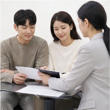 스마일라식 할인 상담과 검사 이미지